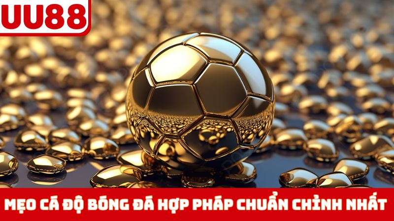 Mẹo cá độ bóng đá hợp pháp chuẩn chỉnh nhất